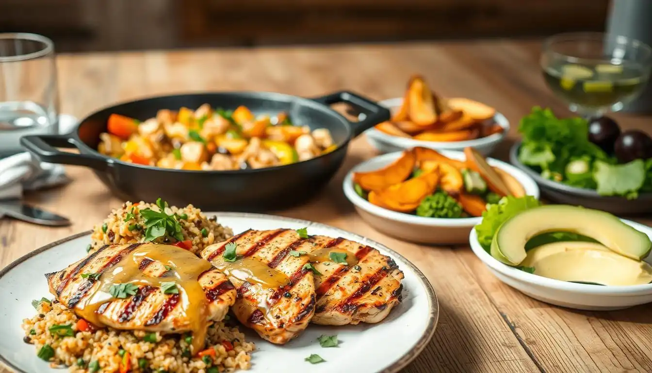healthy dinner options with chicken